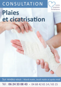 Consultation plaies et cicatrisations